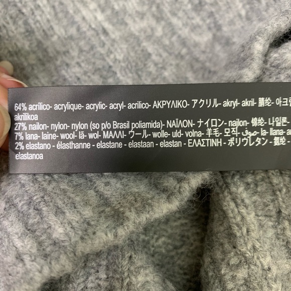 Zara Knit Oversized Crewneck Long Sweater - Picture 8 of 8